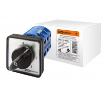 Кулачковый переключатель КПУ11-25/124 (0-1-2-3 2р)  SQ0715-0085  TDM