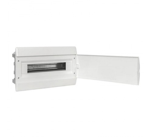 Щит распределительный ЩРВ-П-18 (пром. упаковка) белая дверца IP41 Basic  pb-v-18w-bas  EKF