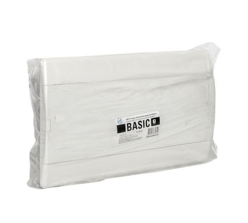 Щит распределительный ЩРВ-П-18 (пром. упаковка) белая дверца IP41 Basic  pb-v-18w-bas  EKF