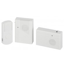 Звонок  ЭРА C27-2 беспроводной, два динамика (нов.упак)  Б0018969  ЭРА