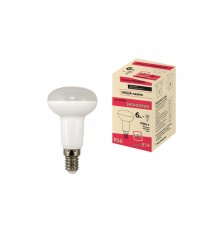 Лампа светодиодная R50 - 6 Вт-230 В -3000 К-E14 Народная  SQ0340-0136  TDM