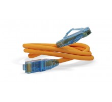 PC-LPM-UTP-RJ45-RJ45-C6-0.3M-LSZH-OR Патч-корд U/UTP, Cat.6 (100% Fluke Component Tested), LSZH, 0.3 м, оранжевый  230191  Hyperline
