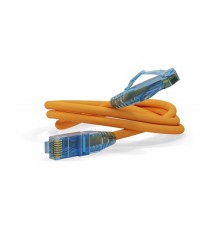 PC-LPM-UTP-RJ45-RJ45-C6-0.3M-LSZH-OR Патч-корд U/UTP, Cat.6 (100% Fluke Component Tested), LSZH, 0.3 м, оранжевый  230191  Hyperline