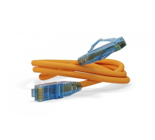 PC-LPM-UTP-RJ45-RJ45-C6-0.3M-LSZH-OR Патч-корд U/UTP, Cat.6 (100% Fluke Component Tested), LSZH, 0.3 м, оранжевый  230191  Hyperline