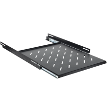 Полка 19 выдвижная 700мм для шкафа глубиной 1000мм черная  SS05-1000P  ITK