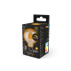 Лампа светодиодная Filament G95 6W 620lm 2400К Е27 golden диммируемая  105802006-D  Gauss