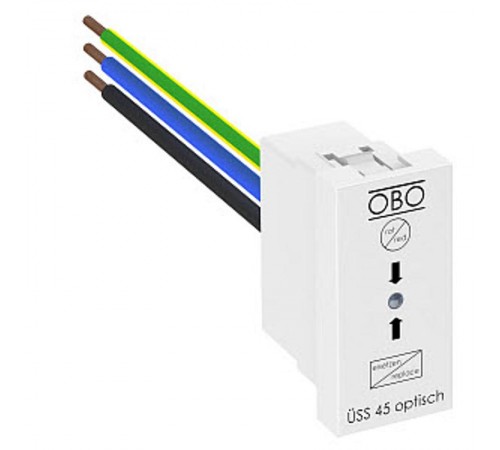 Устройства защиты от импульсных перенапряжений УЗИП для силовых сетей Modul 45 (Класс III), 255 В (USS 45-O-RW)  6117473  OBO Bettermann