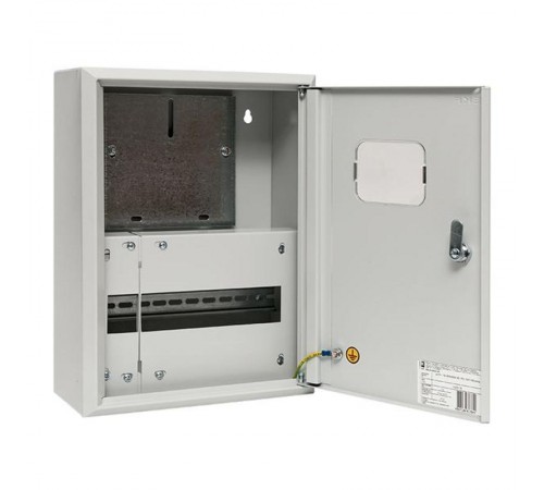 Щит учетно-распределительный навесной ЩРУН 1/9 с окном (ВхШхГ) 400х300х140мм IP31 PROxima  mb23-1/9  EKF