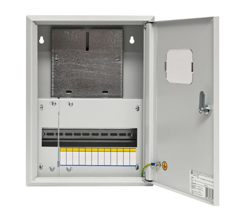 Щит учетно-распределительный навесной ЩРУН 1/9 с окном (ВхШхГ) 400х300х140мм IP31 PROxima  mb23-1/9  EKF