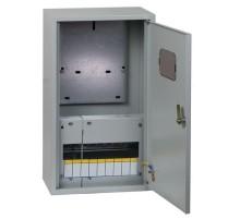 Щит учетно-распределительный навесной ЩРУН 1/9 с окном (ВхШхГ) 400х300х140мм IP31 PROxima  mb23-1/9  EKF