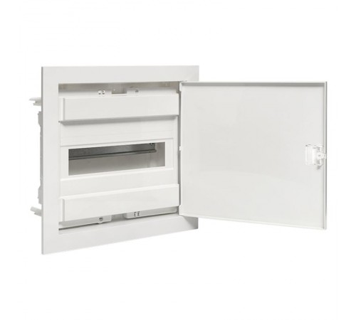 Встраиваемый силовой щит "Nova" 12 мод. с пластик. дверью IP41 Proxima  nv-pb-pd-1  EKF