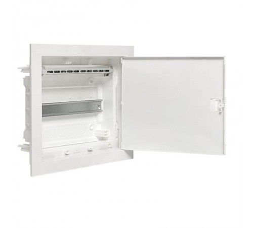 Встраиваемый силовой щит "Nova" 12 мод. с пластик. дверью IP41 Proxima  nv-pb-pd-1  EKF