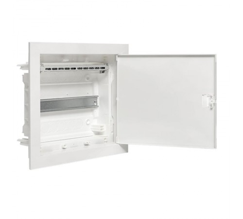 Встраиваемый силовой щит "Nova" 12 мод. с пластик. дверью IP41 Proxima  nv-pb-pd-1  EKF