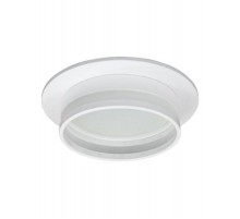 Светильник встраиваемый Feron DL502 LUNA потолочный GX53 белый круг  51089  FERON