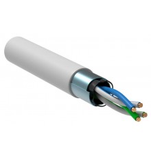 Каб. в. п. F/UTP кат. 5E 2 пары LSZH 1м бел.  BC1-C5E02-328-305-G  GENERICA