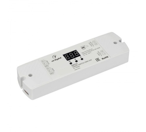 Выключатель SMART-SWITCH-DMX-SUF (230V, 5A) (Arlight, IP20 Пластик, 3 года)  033004  Arlight