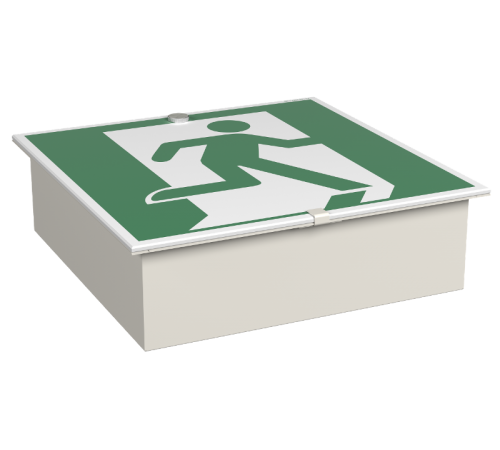 Указатель аварийный светодиодный BS-ESTETICA-71-S1-INEXI2 6,3Вт 1ч IP20 постоянный встраиваемый  a16721 Белый свет