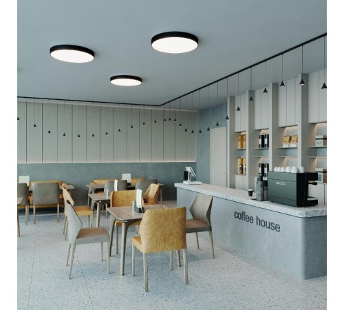 Светильник SP-RONDO-R600-60W Warm3000 (BK, 120 deg, 230V) (Arlight, IP40 Металл, 3 года)  034824  Arlight