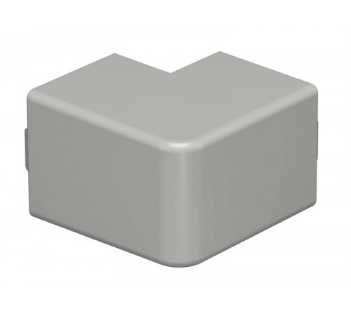 Крышка внешнего угла кабельного канала WDK 40x40 мм (ПВХ,серый) (WDK HA40040GR)  6158412  OBO Bettermann