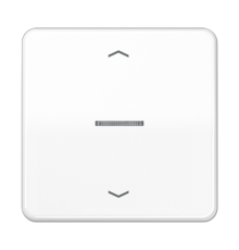 Клавиша для KNX кнопки, 1 группа с окошком и символами "стрелки"; дюропласт; белый CD101KO5PWW Jung