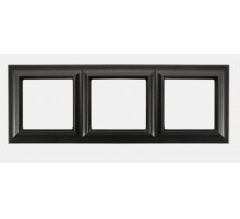 Рамка 3-поста; Eco Profi  Standart; термопласт; антрацит  EPS483AN  Jung