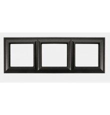 Рамка 3-поста; Eco Profi  Standart; термопласт; антрацит  EPS483AN  Jung