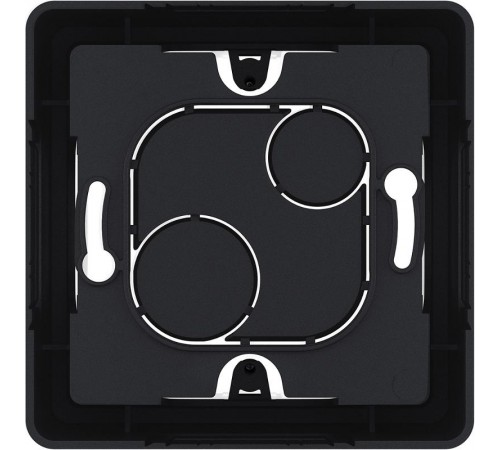 Inspiria Антрацит Коробка накладного монтажа 1-местная О/У  673983  Legrand