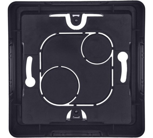 Inspiria Антрацит Коробка накладного монтажа 1-местная О/У  673983  Legrand