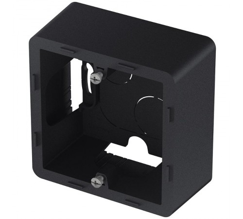 Inspiria Антрацит Коробка накладного монтажа 1-местная О/У  673983  Legrand