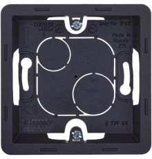 Inspiria Антрацит Коробка накладного монтажа 1-местная О/У  673983  Legrand