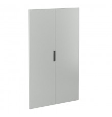 Дверь сплошная двухстворчатая для шкафов DAE/CQE 1400 x 1200 мм  R5CPE14120  DKC - (ротация на CQE N -  R5NCPE14120 )