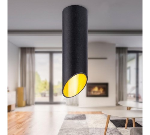 Светильник настенно-потолочный спот OL27 BK MR16/GU10, черный  Б0055577  ЭРА