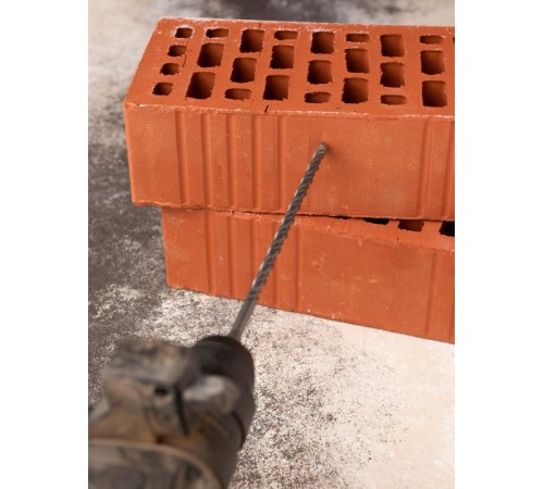 Бур по бетону SDS-plus 6х210 мм (4 резца)(4S спираль) EKF Expert  db-6-210-4x4  EKF