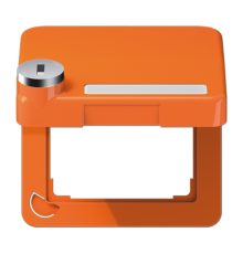 крышка с замком CD590BFKLSLO Jung