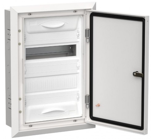 TITAN 5 Корпус металлический ЩРв-24 (1х24) 505х365х130 IP31 белый  TI5-50-V-024-31  IEK