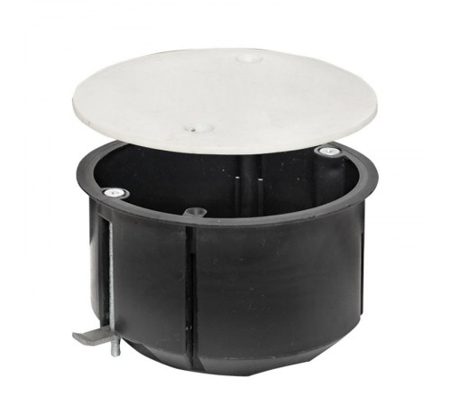 Коробка установочная универсальная 80х45 КМП-020-026 с металлическими лапками и крышкой  plc-kmp-020-026  EKF