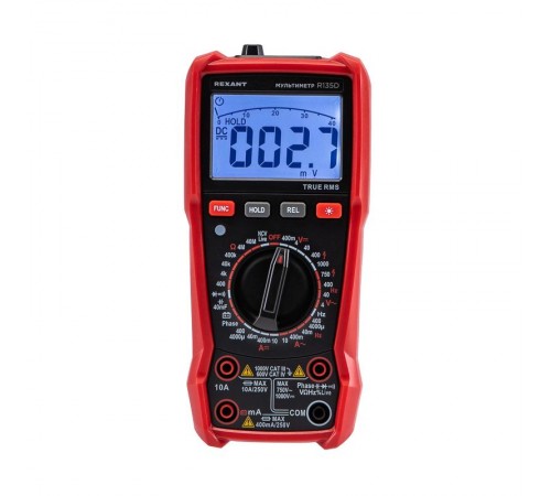 Мультиметр универсальный R135D  13-3151  REXANT