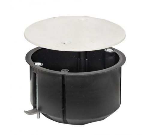 Коробка установочная универсальная 80х45 КМП-020-026 с металлическими лапками и крышкой  plc-kmp-020-026  EKF