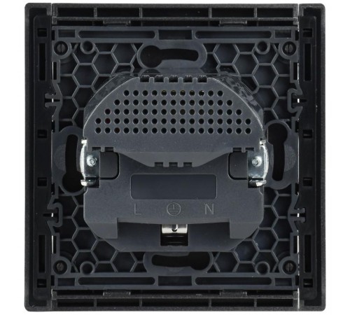 FORTE&PIANO Розетка с заземлением, со шторками в/к 16А USB A+A 3,1А FP545 сталь  FP-R14-16-U21-D31-K46  IEK