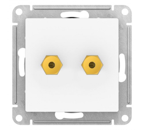 AtlasDesign Лотос АудиоРозетка 2-ая  ATN001387  SE