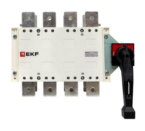 Рубильник-переключатель 630A 4P c рукояткой управления для прямой установки PowerSwitch  pscs-630-4  EKF