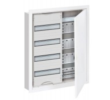 Шкаф 48М в нишу с медиапанелями 684х560х120 с расстоянием между DIN-рейками 125 мм и самозажимными клеммами N/PE U42MM  2CPX030160R9999  ABB