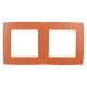 Рамка на 2 поста 12-5002-22  ,  оранжевый  Б0019396  ЭРА