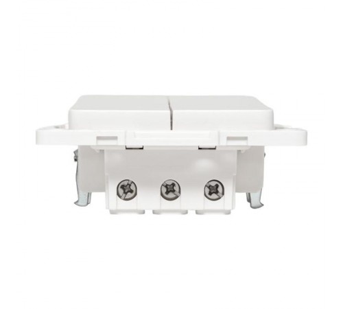 Стокгольм Механизм Выключателя 2-кл. проходного 10А в/к белый   EYV10-027-20  EKF