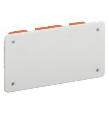 Коробка распределительная KRT 172х96х45мм для твердых стен, саморез., крышка IP20 (70/630)  Б0047259  ЭРА