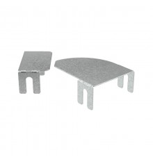 Крышка на горизонтальный изменяемый угол СРО 0-45 град 50, в комплекте с креп. эл. и соед. пластинами, необход  SKVS050KHDZL  DKC