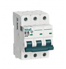 Выключатель автоматический трехполюсный ВА-105 16А B 10кА  13129DEK  DEKraft