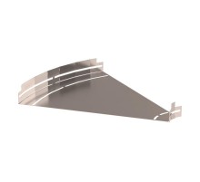 Угол горизонтальный изменяемый 0-45 градусов Стандарт INOX (AISI 409) 500х50  PR16.3659  Промрукав