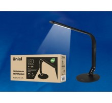 Светильник настольный TLD-555 Black/LED/500Lm/5500K/Dimmer/USB 8W сенсор Черный  UL-00003648  Uniel