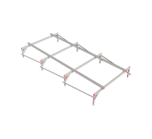 Опорная конструкция для установки оборудования TECHNORAPTOR 2000х4000 HD  KM-TR-SSEI-2000-4000 HD  КМ - профиль